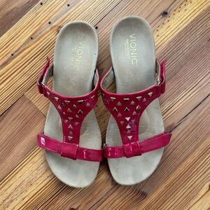 Vionic Red Sandal